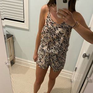 Zara Printed Romper